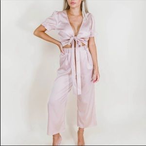 Kittenish Satin Pants